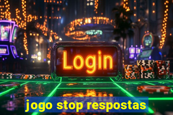 jogo stop respostas